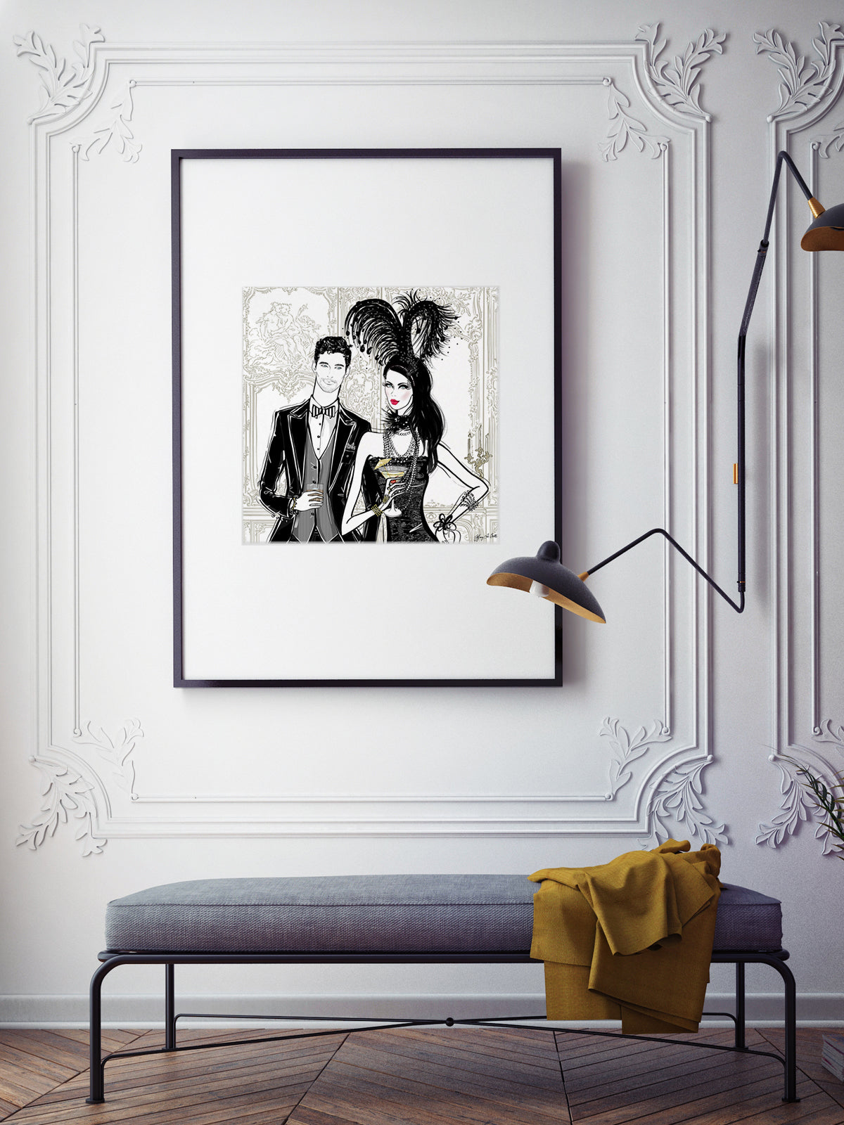 Friday Extravaganza - Illustration - Limited Edition Print - Tiffany La Belle