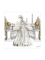 Paris Fashion Week Haute Couture - Illustration - Canvas Gallery Print - Unframed or Framed - Tiffany La Belle