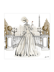 Paris Fashion Week Haute Couture - Illustration - Canvas Gallery Print - Unframed or Framed - Tiffany La Belle