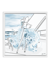 Summer is Coming - Illustration - Canvas Gallery Print - Unframed or Framed - Tiffany La Belle