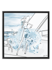 Summer is Coming - Illustration - Canvas Gallery Print - Unframed or Framed - Tiffany La Belle
