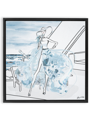 Summer is Coming - Illustration - Canvas Gallery Print - Unframed or Framed - Tiffany La Belle