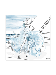 Summer is Coming - Illustration - Canvas Gallery Print - Unframed or Framed - Tiffany La Belle