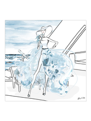 Summer is Coming - Illustration - Canvas Gallery Print - Unframed or Framed - Tiffany La Belle
