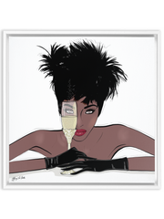 I See You - Illustration - Canvas Gallery Print - Unframed or Framed - Tiffany La Belle