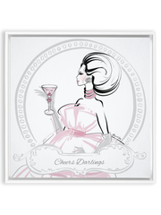 Cheers Darlings - Illustration - Canvas Gallery Print - Unframed or Framed - Tiffany La Belle