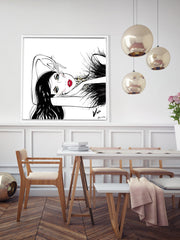 A Peaceful Moment - Illustration - Canvas Gallery Print - Unframed or Framed - Tiffany La Belle