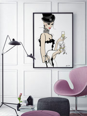 It's a Cats Life - Illustration - Limited Edition Print - Tiffany La Belle