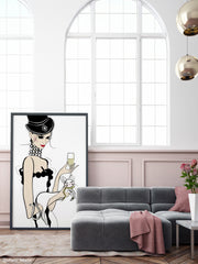 It's a Cats Life - Illustration - Limited Edition Print - Tiffany La Belle