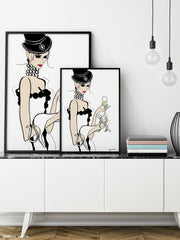 It's a Cats Life - Illustration - Limited Edition Print - Tiffany La Belle