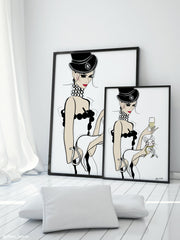 It's a Cats Life - Illustration - Limited Edition Print - Tiffany La Belle