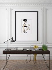 It's a Cats Life - Illustration - Limited Edition Print - Tiffany La Belle