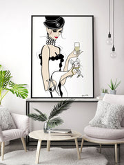 It's a Cats Life - Illustration - Limited Edition Print - Tiffany La Belle