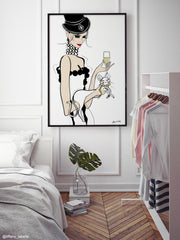 It's a Cats Life - Illustration - Limited Edition Print - Tiffany La Belle