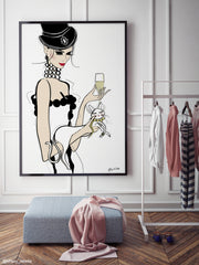 It's a Cats Life - Illustration - Limited Edition Print - Tiffany La Belle