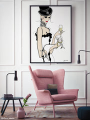 It's a Cats Life - Illustration - Limited Edition Print - Tiffany La Belle