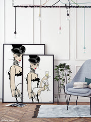It's a Cats Life - Illustration - Limited Edition Print - Tiffany La Belle