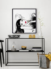 A Peaceful Moment - Illustration - Limited Edition Print - Tiffany La Belle