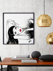 A Peaceful Moment - Illustration - Limited Edition Print - Tiffany La Belle