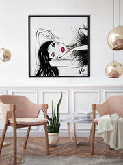 A Peaceful Moment - Illustration - Limited Edition Print - Tiffany La Belle