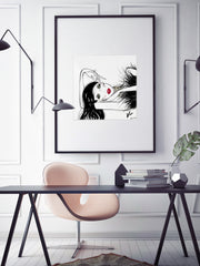 A Peaceful Moment - Illustration - Limited Edition Print - Tiffany La Belle