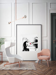 A Peaceful Moment - Illustration - Limited Edition Print - Tiffany La Belle