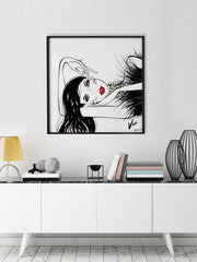 A Peaceful Moment - Illustration - Limited Edition Print - Tiffany La Belle