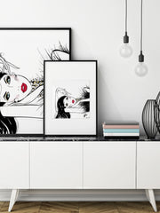 A Peaceful Moment - Illustration - Limited Edition Print - Tiffany La Belle