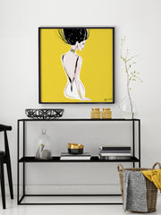 Quite Shy - Illustration - Limited Edition Print - Tiffany La Belle