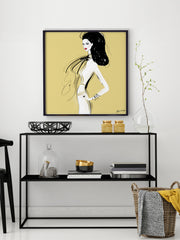 She's All Style - Illustration - Limited Edition Print - Tiffany La Belle