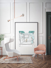 Beach Life Dubai - Illustration - Limited Edition Print - Tiffany La Belle
