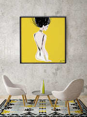 Quite Shy - Illustration - Limited Edition Print - Tiffany La Belle