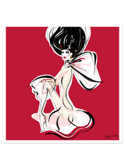 Cabaret Drama - Illustration - Limited Edition Print - Tiffany La Belle