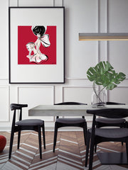 Cabaret Drama - Illustration - Limited Edition Print - Tiffany La Belle