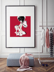 Cabaret Drama - Illustration - Limited Edition Print - Tiffany La Belle