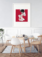 Cabaret Drama - Illustration - Limited Edition Print - Tiffany La Belle