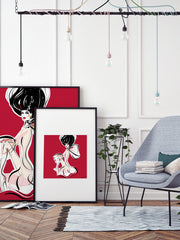 Cabaret Drama - Illustration - Limited Edition Print - Tiffany La Belle