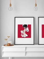 Cabaret Drama - Illustration - Limited Edition Print - Tiffany La Belle