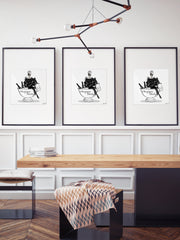 Champagne Darling - Illustration - Limited Edition Print - Tiffany La Belle