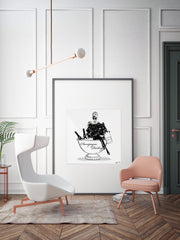 Champagne Darling - Illustration - Limited Edition Print - Tiffany La Belle