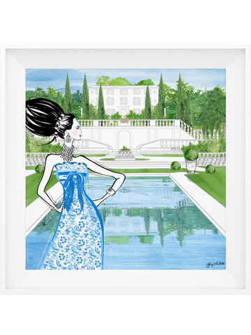 Chanel Haute Couture Spring - Illustration - Limited Edition Print - Tiffany La Belle
