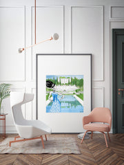 Chanel Haute Couture Spring - Illustration - Limited Edition Print - Tiffany La Belle