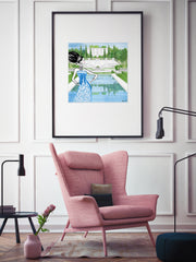 Chanel Haute Couture Spring - Illustration - Limited Edition Print - Tiffany La Belle