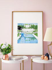 Chanel Haute Couture Spring - Illustration - Limited Edition Print - Tiffany La Belle