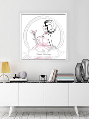 Cheers Darlings - Illustration - Canvas Gallery Print - Unframed or Framed - Tiffany La Belle