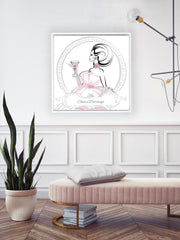 Cheers Darlings - Illustration - Canvas Gallery Print - Unframed or Framed - Tiffany La Belle