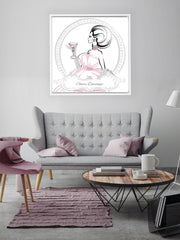 Cheers Darlings - Illustration - Canvas Gallery Print - Unframed or Framed - Tiffany La Belle