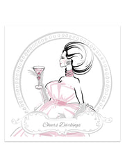 Cheers Darlings - Illustration - Limited Edition Print - Tiffany La Belle