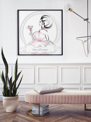 Cheers Darlings - Illustration - Limited Edition Print - Tiffany La Belle