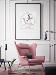 Cheers Darlings - Illustration - Limited Edition Print - Tiffany La Belle